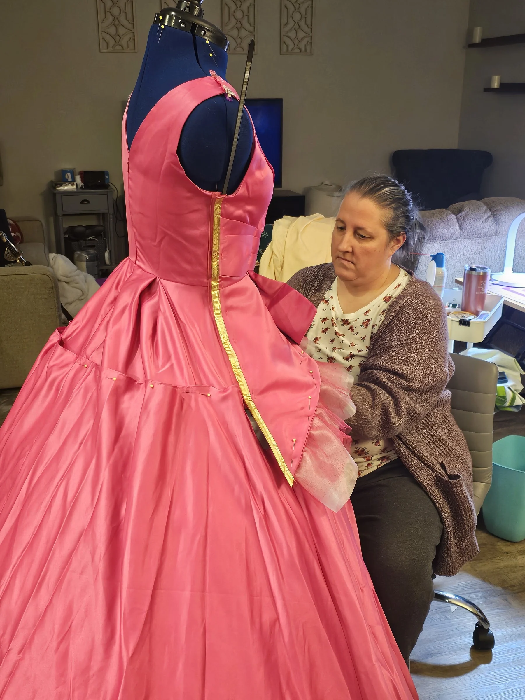 Shaping the Ball Gown